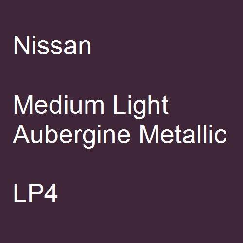 Nissan, Medium Light Aubergine Metallic, LP4.